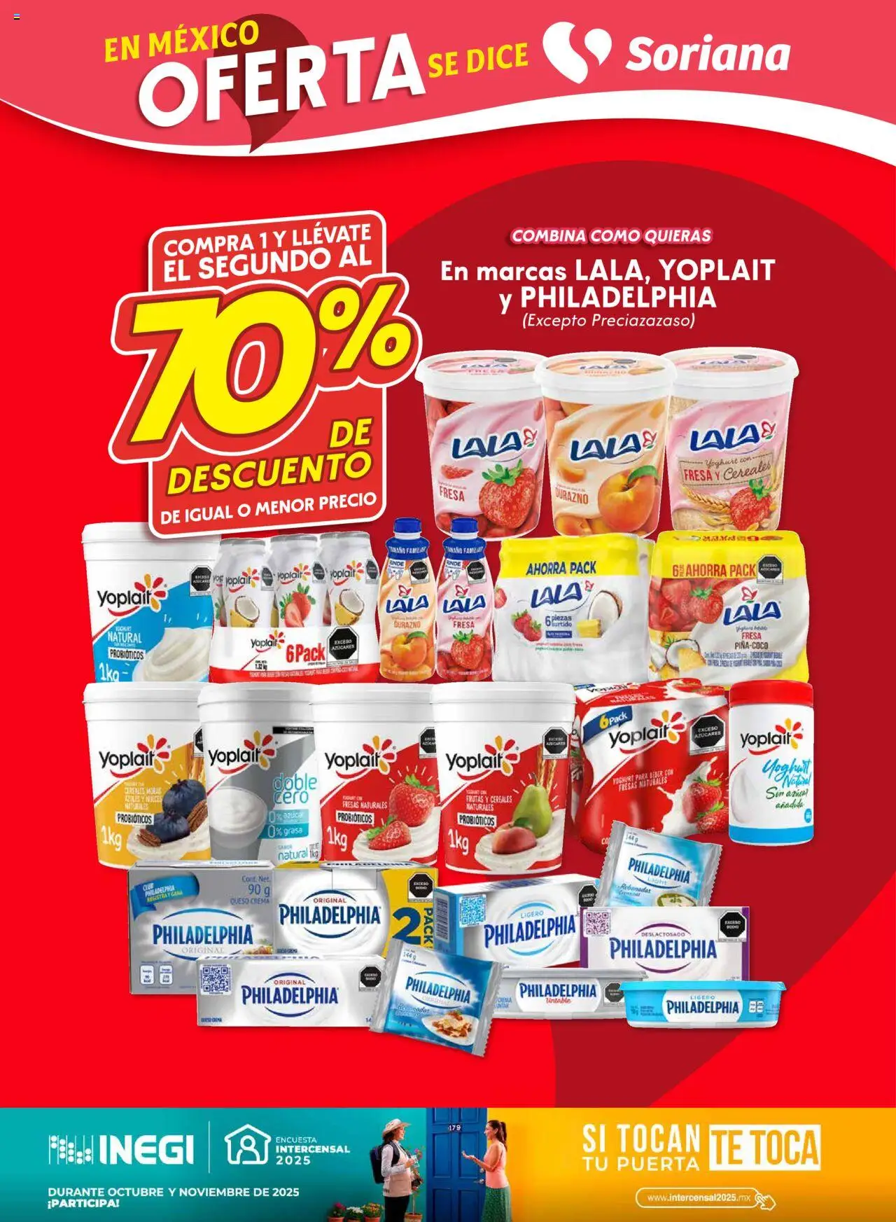 Nuevas ofertas de Soriana válidas en toda la República Mexicana desde el 01.08.2025. ¡Encuentra las mejores ofertas en Soriana - Fin de Semana Súper: Tijuana, Mexicali, Ensenada, San Luis Río Colorado y Tecate! | Página: 3 | Productos: Fresa, Durazno, Cama, Té