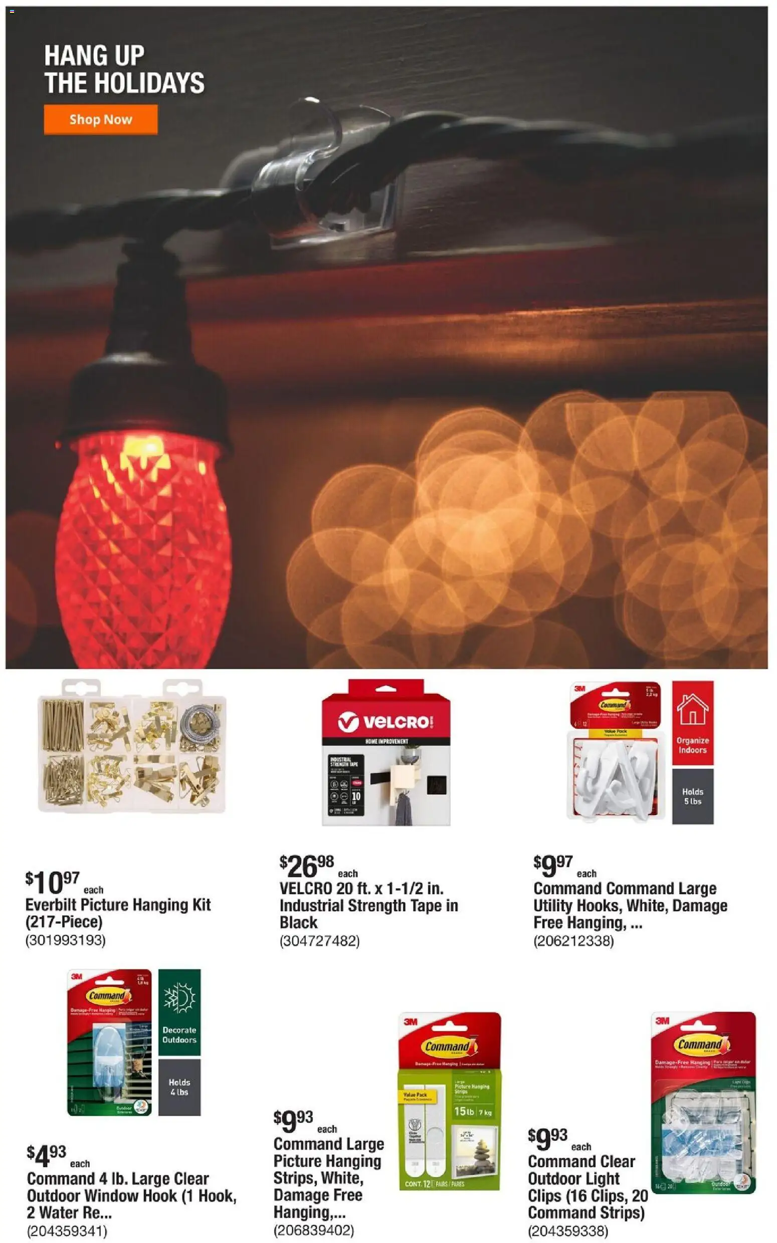 Home Depot Weekly Ad - IL - valid from 11.12.2025 | Page: 3 | Products: Hook, Water
