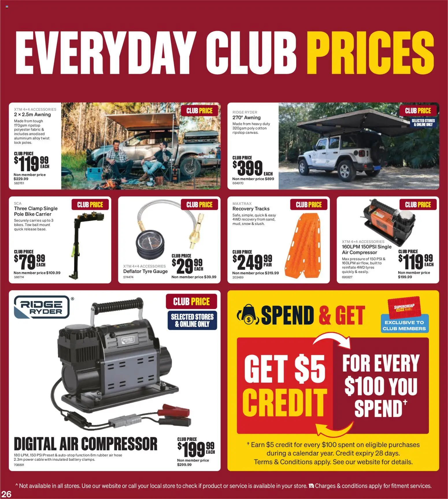 Supercheap Auto catalogue - valid from 05.11.2025 | Page: 26 | Products: Battery, Accessories, Digital, Cable