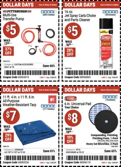 Harbor Freight Dollar Days - valid from 17.07.2025 | Page: 4 | Products: Pump
