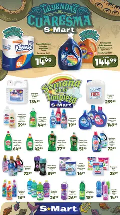 Vista previa de S-Mart folleto Ofertas de feria Chihuahua, nuevo folleto de la tienda, válido en México a partir del 24.03.2026