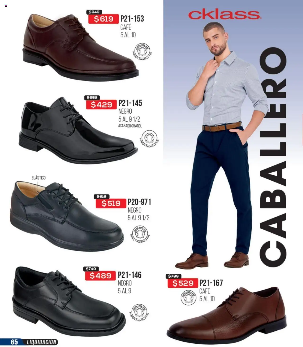 Nuevas ofertas de Cklass válidas en toda la República Mexicana desde el 09.09.2025. ¡Encuentra las mejores ofertas en Cklass - Catálogo Liquidacion Calzado! | Página: 66 | Productos: Café