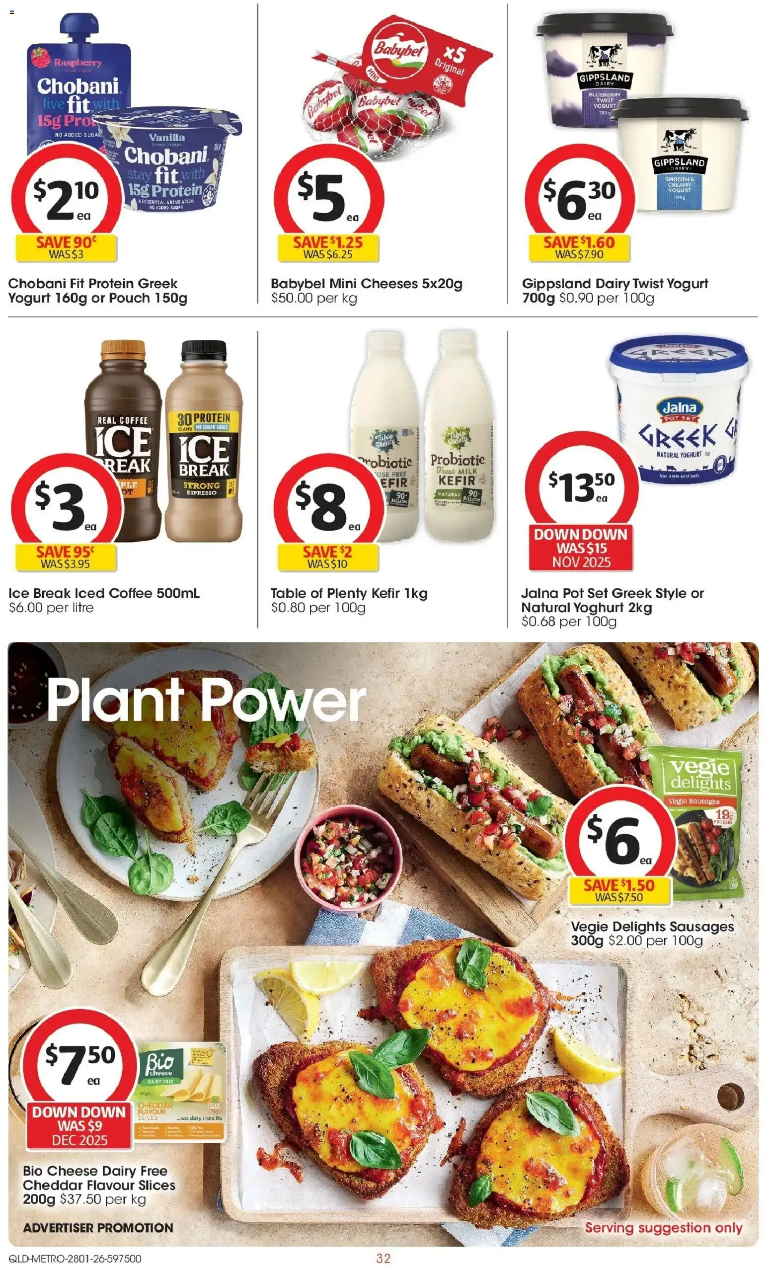 Coles catalogue - valid from 25.01.2026 | Page: 32 | Products: Table, Pot, Plant, Cheese