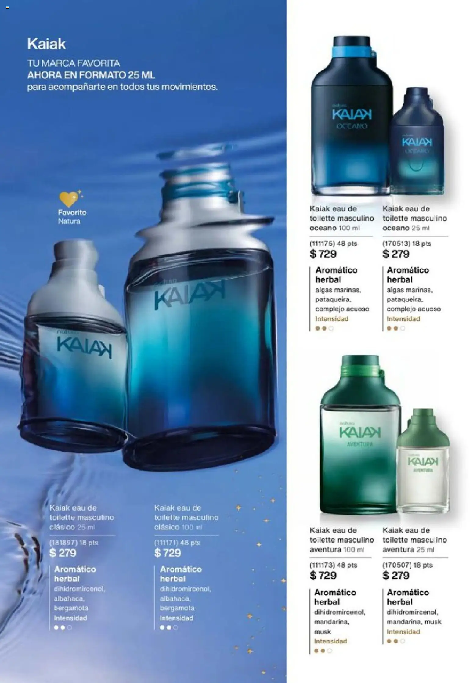 Nuevas ofertas de Natura válidas en toda la República Mexicana desde el 01.12.2025. ¡Encuentra las mejores ofertas en Natura campaña 18 2025! | Página: 53 | Productos: Eau de toilette