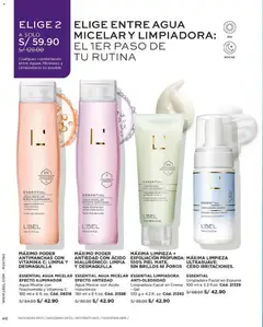 Vista previa de folleto L'Bel - Campaña 1 de la L'Bel válido desde 18.12.2025 | Página: 46