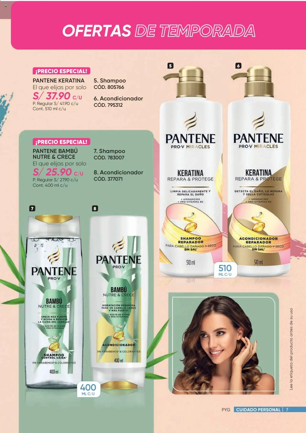 Catálogo Azzorti válido desde 28.07.2025 | Página: 7 | Productos: Shampoo, Acondicionador, Aceite