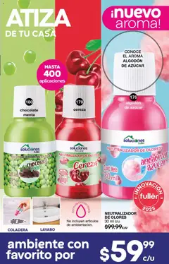 Nuevas ofertas de Fuller válidas en toda la República Mexicana desde el 09.07.2025. ¡Encuentra las mejores ofertas en Fuller campaña 7 2025! | Página: 93 | Productos: Azúcar, Chocolate, Algodón, Lavabo