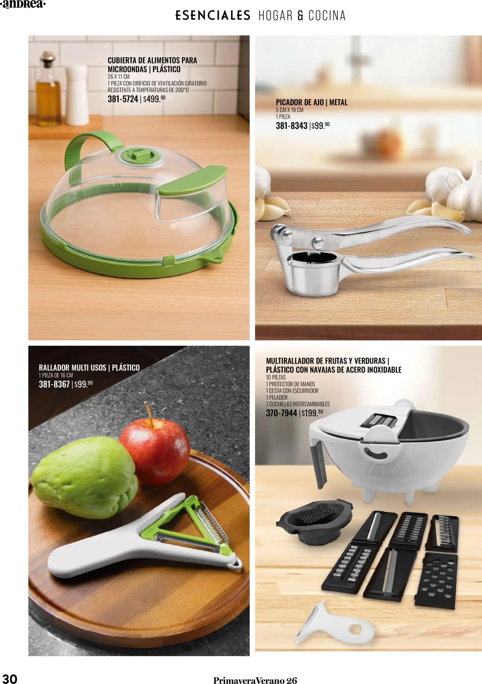 Nuevas ofertas de Andrea válidas en toda la República Mexicana desde el 25.01.2026. ¡Encuentra las mejores ofertas en Andrea catálogo Tu hogar esta primavera! | Página: 30