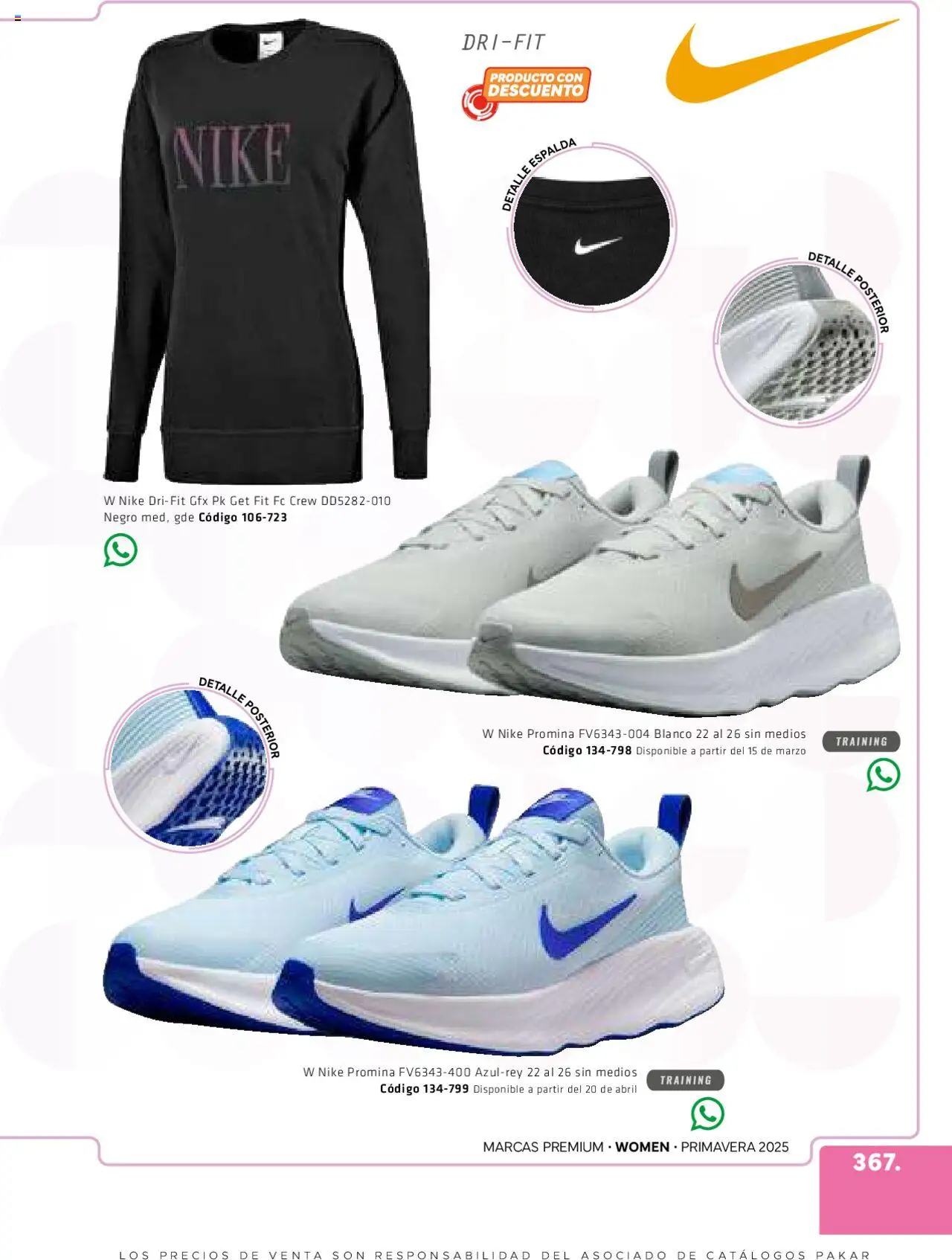 Nuevas ofertas de SC Pakar válidas en toda la República Mexicana desde el 06.03.2025. ¡Encuentra las mejores ofertas en SC Pakar catálogo Women! | Página: 367