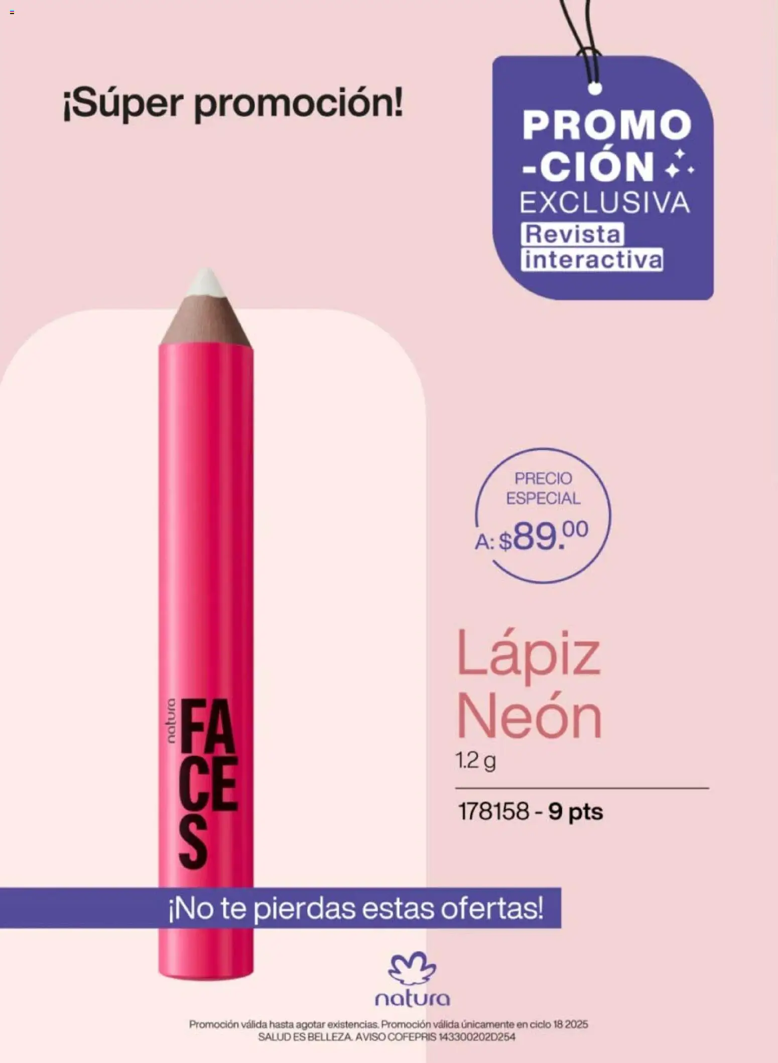 Nuevas ofertas de Natura válidas en toda la República Mexicana desde el 30.01.2026. ¡Encuentra las mejores ofertas en Natura campaña 3 2026! | Página: 10 | Productos: Té