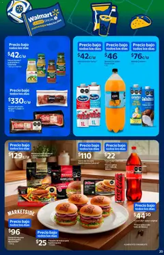 Vista previa de Walmart folleto, nuevo folleto de la tienda, válido en México a partir del 23.04.2026 | Página: 20 | Productos: Crema, Arándanos, Cerdo, Piña