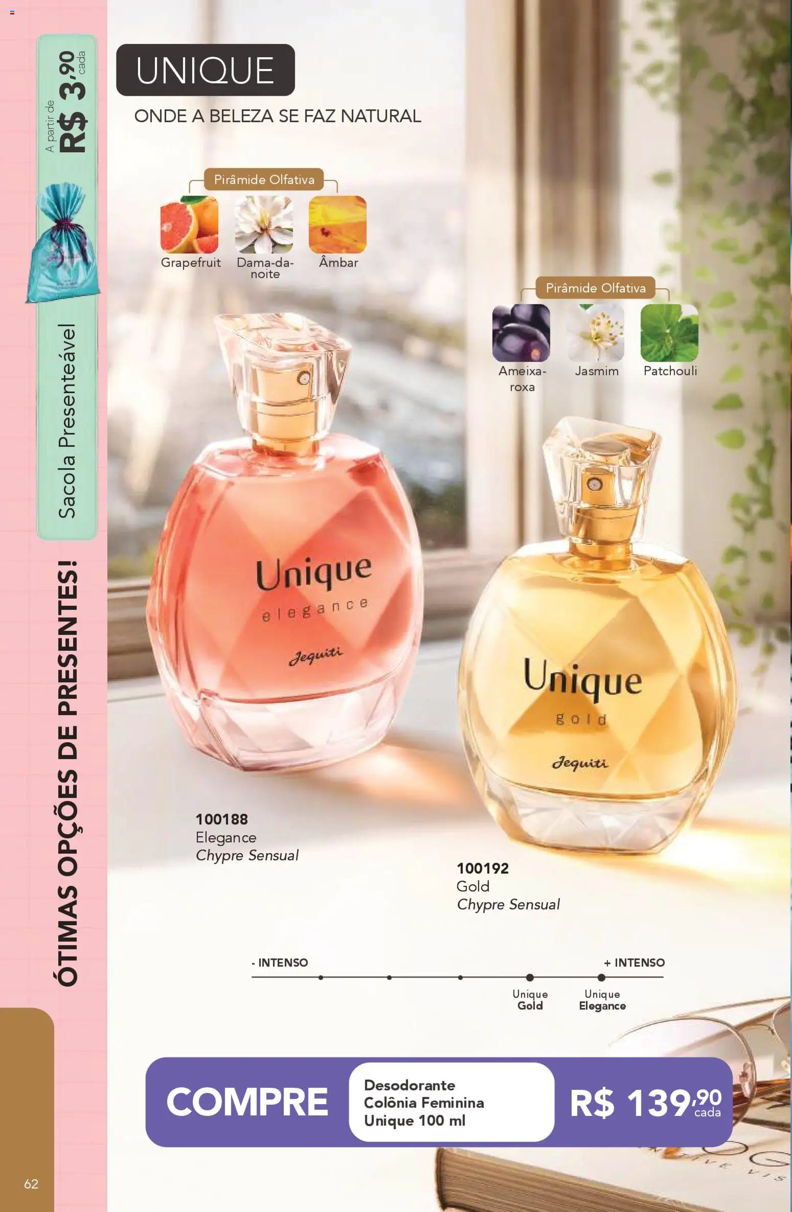 Jequiti Folheto - válido de 06.03.2026 | Página: 62 | Produtos: Desodorante, Ameixa