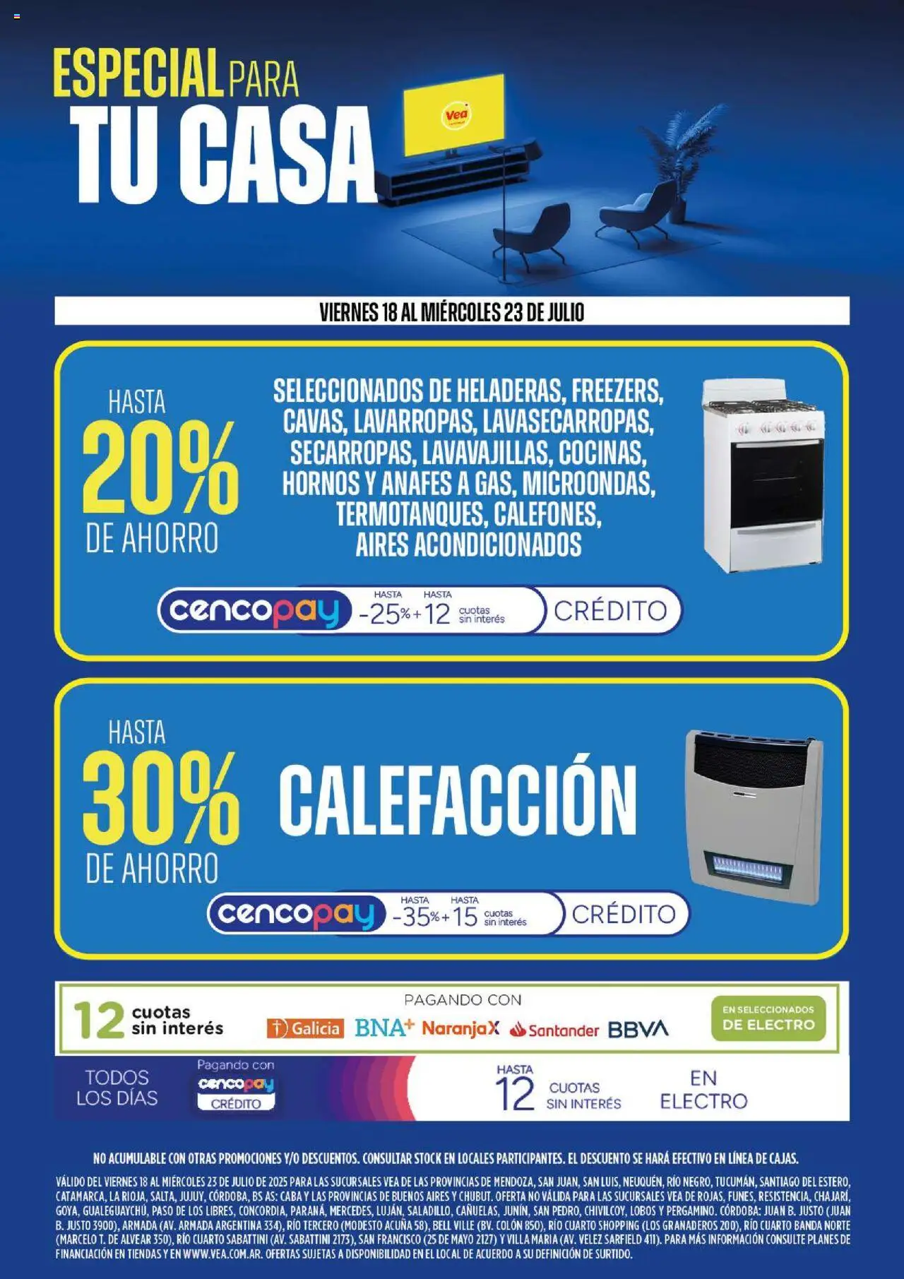 Vea - Oferta especial para tu casa │ válido desde el 18.07.2025 | Página: 1
