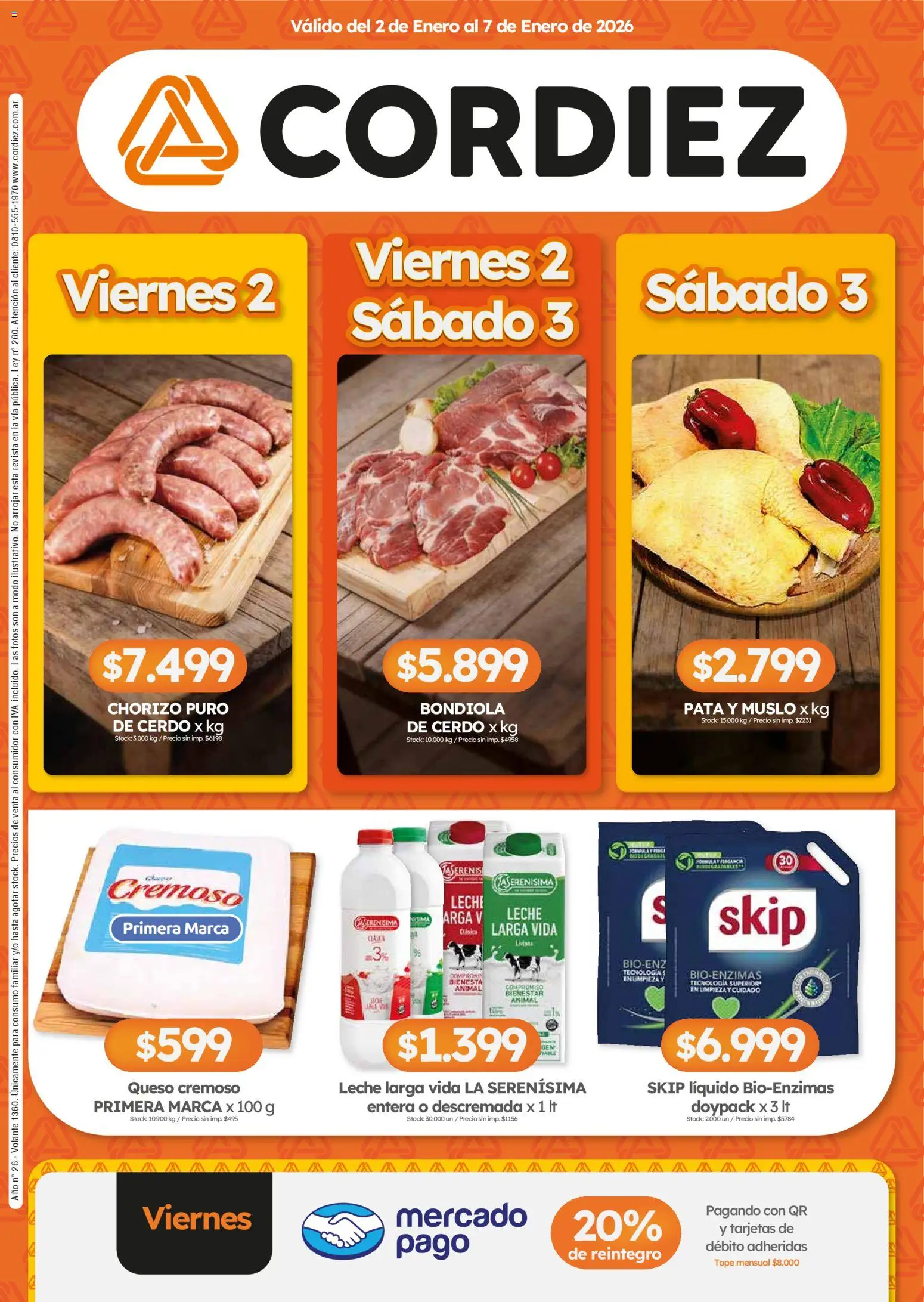 Cordiez ofertas │ válido desde el 02.01.2026 | Página: 1
