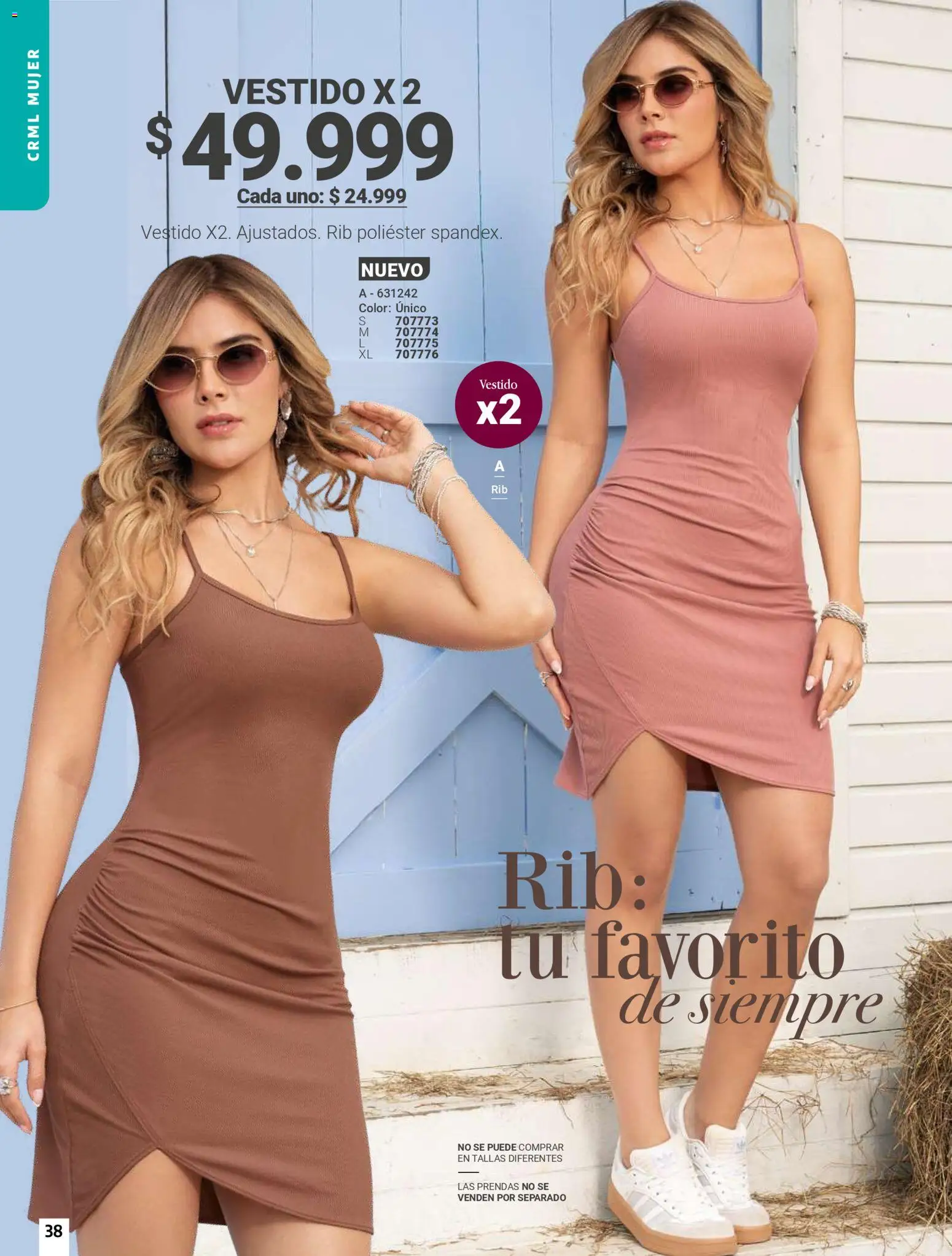Carmel revista - valida desde el 01.06.2026 | Página: 38 | Productos: Vestido