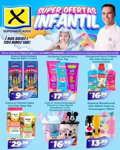 X Supermercados - Ofertas Infantil - Pré-Visualização do folheto da loja X Supermercados, válido de 06.02.2026