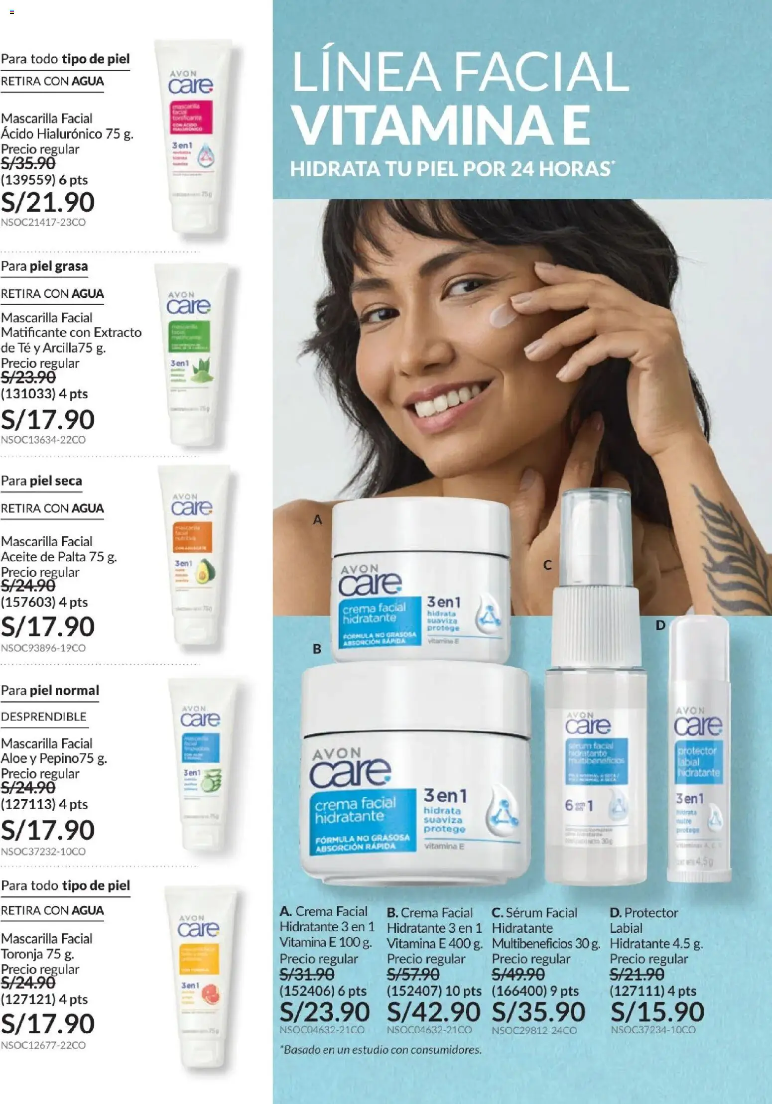 Catálogo Avon válido desde 21.04.2026 | Página: 129 | Productos: Aceite, Té, Crema