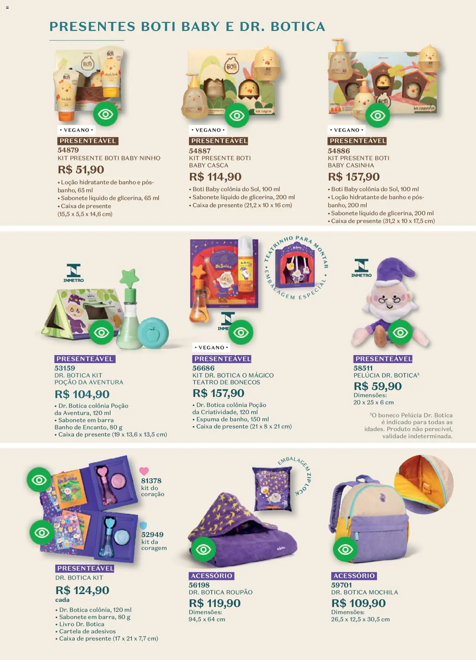 O Boticário Folheto - válido de 26.12.2025 | Página: 102 | Produtos: Livro, Caixa, Pelúcia, Sabonete