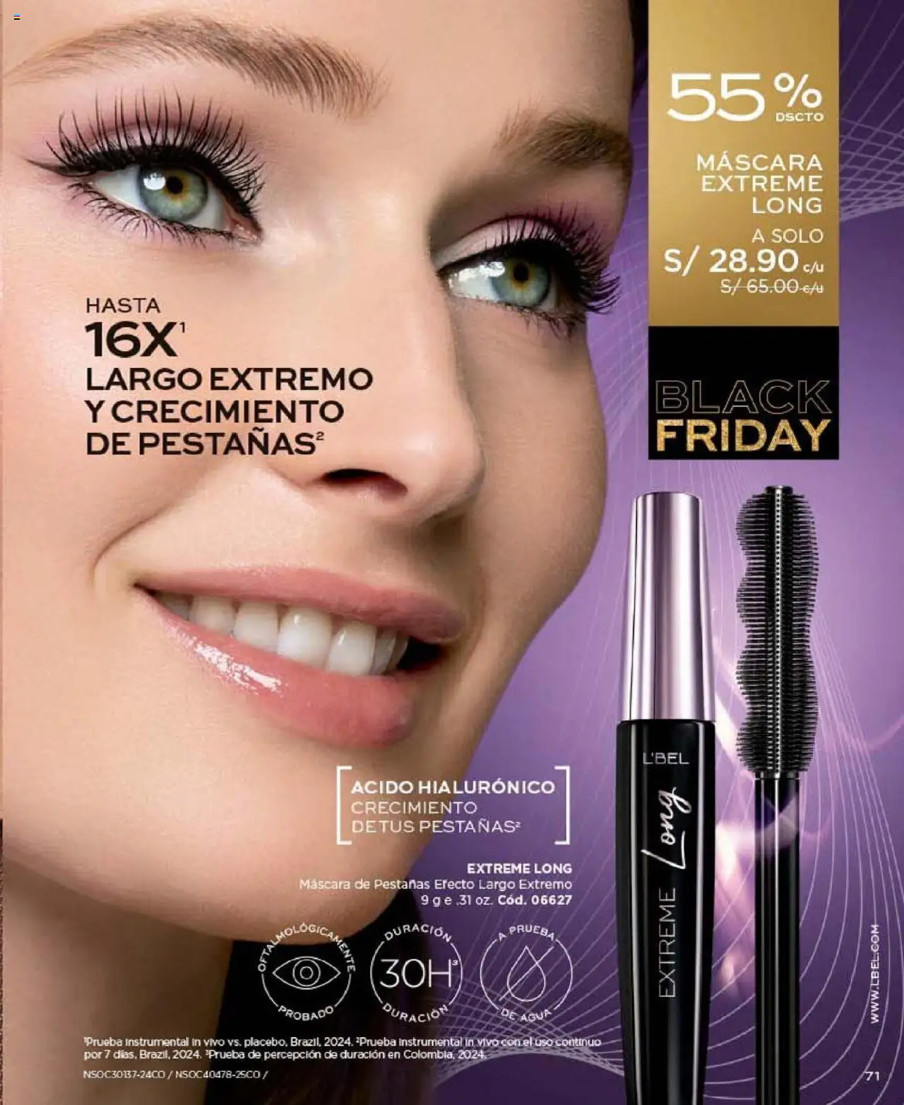 Catálogo L'Bel válido desde 24.10.2025 | Página: 71 | Productos: Máscara