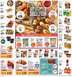 Preview of Lowes Foods weekly ads valid from 12.11.2025 | Page: 14 | Products: Cheese, Pizza, Pasta, Potatoes