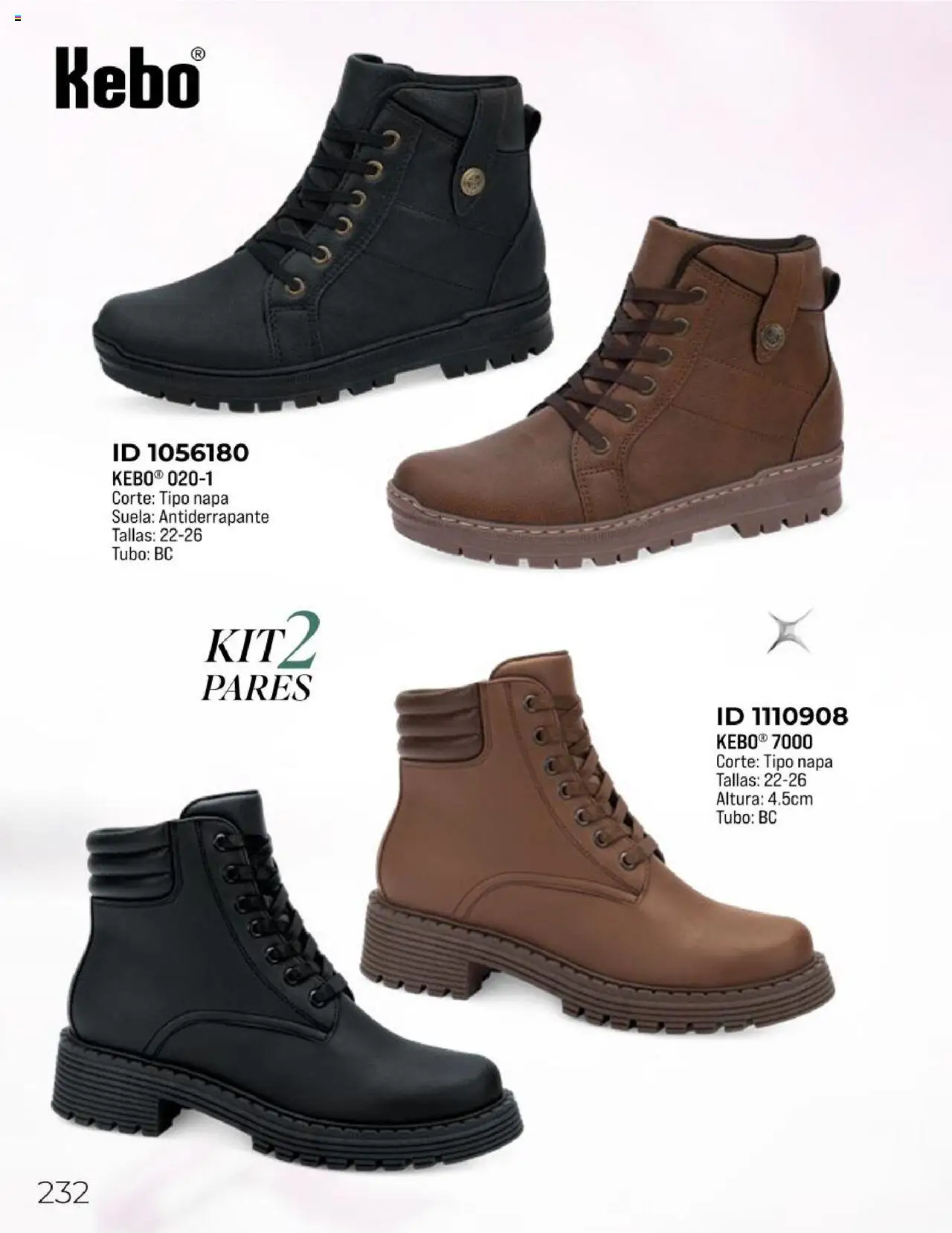 Nuevas ofertas de Price Shoes válidas en toda la República Mexicana desde el 05.05.2025. ¡Encuentra las mejores ofertas en Price Shoes catálogo Todo En 1 2025! | Página: 230