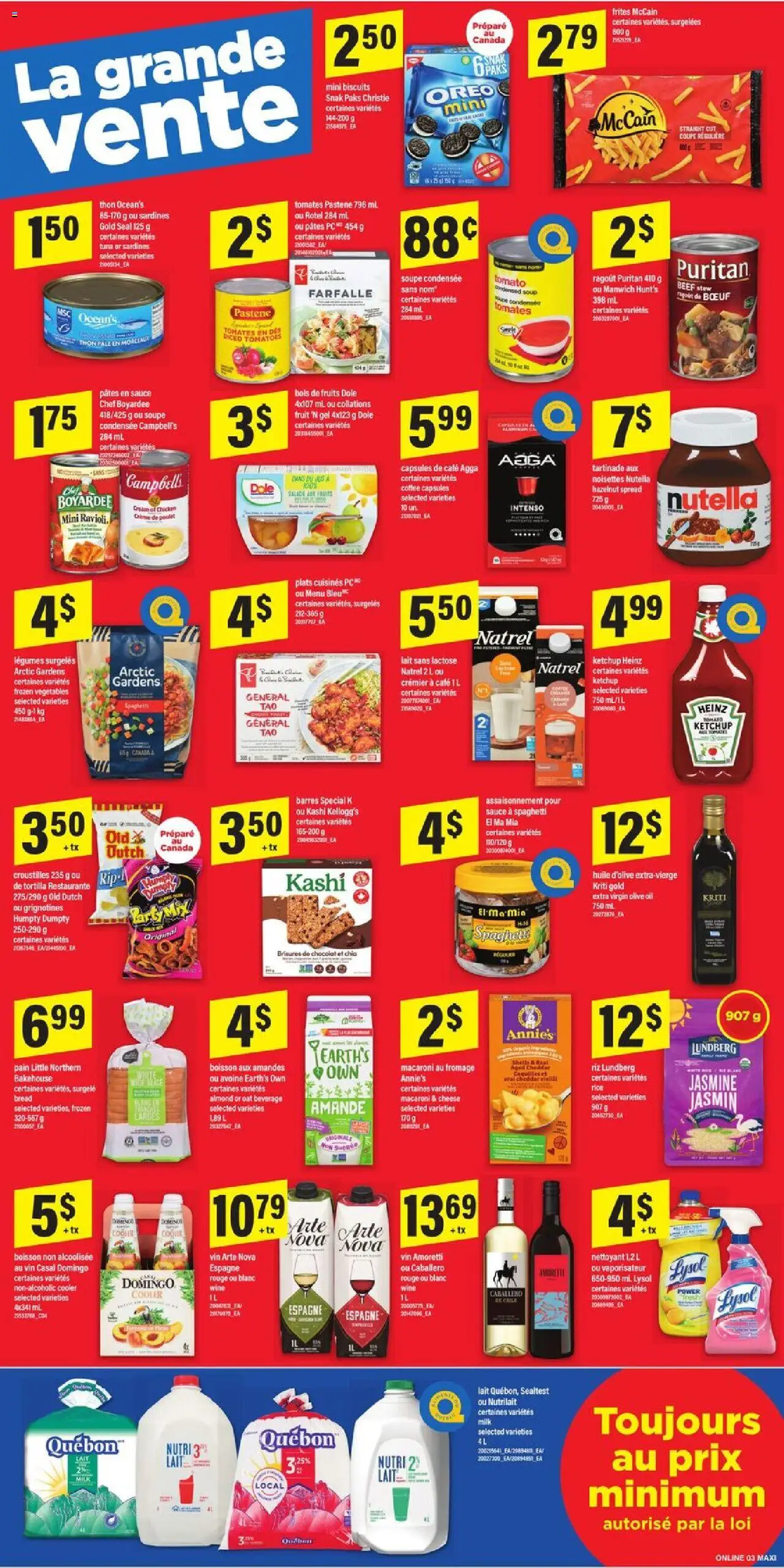 Maxi flyer valid from 14.08.2025 | Page: 6 | Products: Ketchup, Cream, PC, Wine