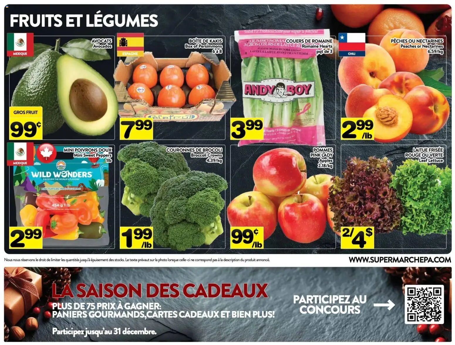 Pa Supermarché flyer valid from 26.12.2025 | Page: 6 | Products: Box, Apples