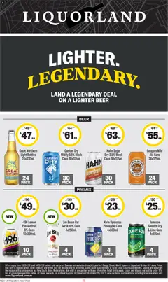Preview of Liquorland catalogue  - valid from 08.04.2026