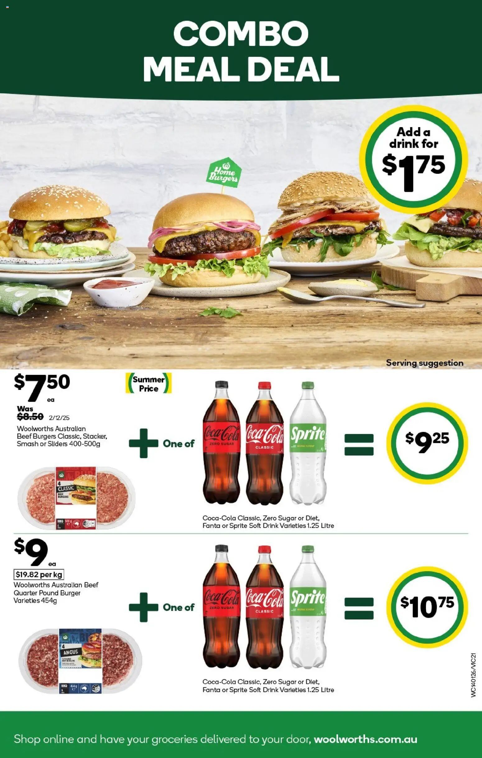 Woolworths catalogue - valid from 14.01.2026 | Page: 21 | Products: Beef, Coca Cola, Sugar