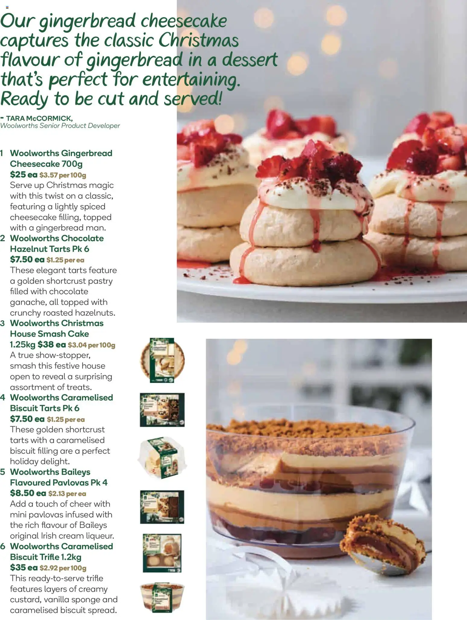 Woolworths catalogue - valid from 26.11.2025 | Page: 23 | Products: Chocolate, Cream, Pastry, Sponge