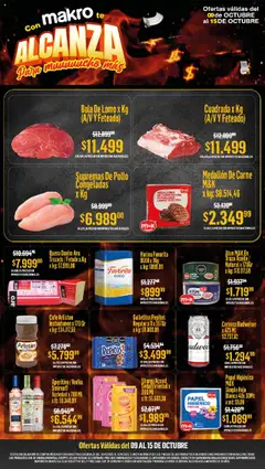 Vista previa Makro ofertas válido desde el 09.10.2025