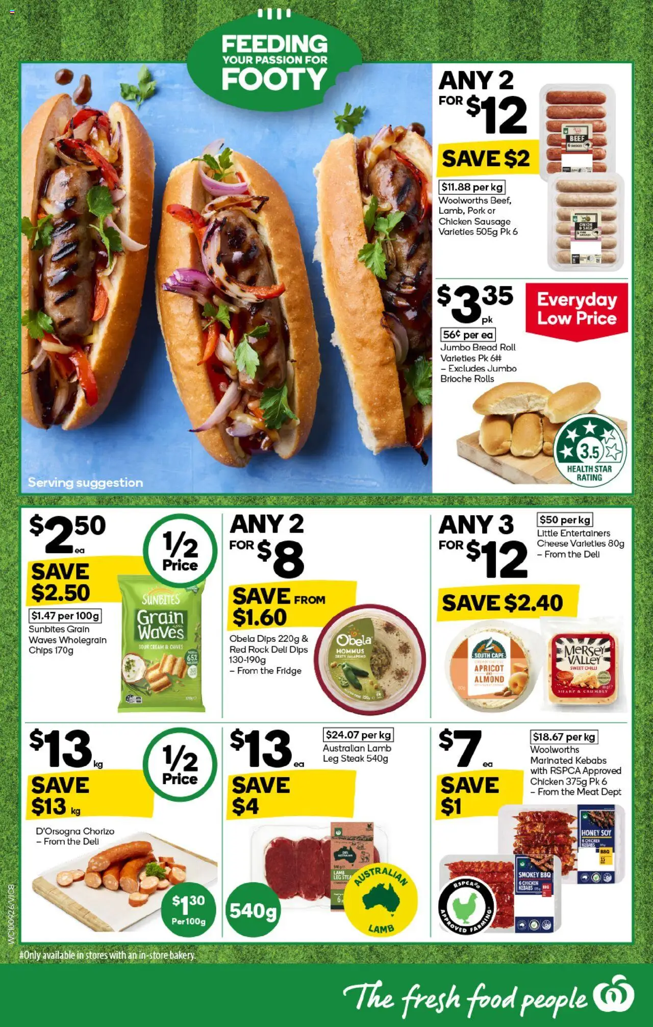 Woolworths catalogue - valid from 10.09.2025 | Page: 8 | Products: Pork, Beef, Cream, Chilli