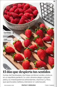 Vista previa de Fresa, Fresh strawberries., nuevo folleto de la tienda, válido en México a partir del 01.11.2025 | Página: 88 | Productos: Fresa, Fresas