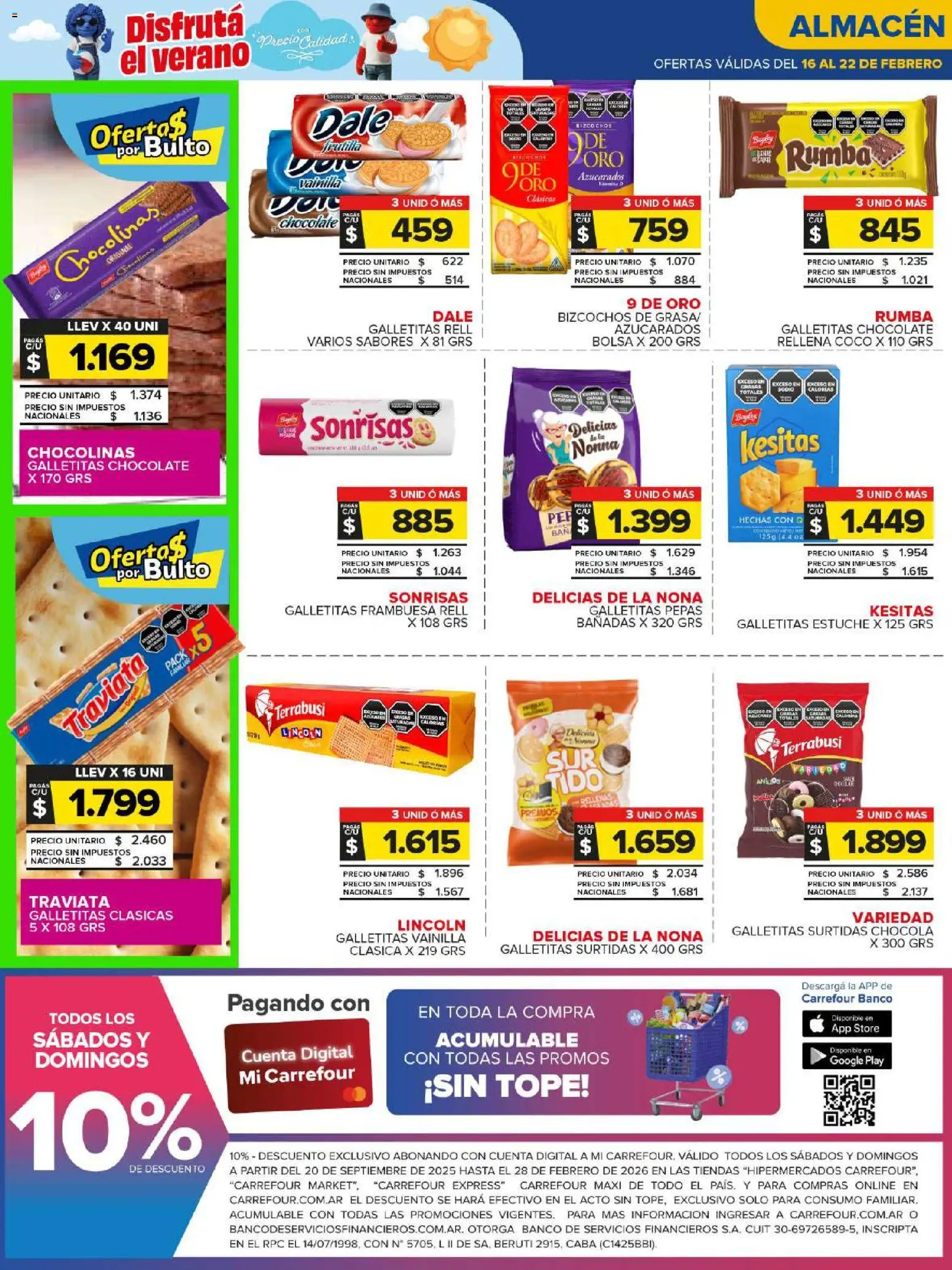 Carrefour Maxi catálogo │ válido desde el 16.02.2026 | Página: 21 | Productos: Banco, Galletitas, Frutilla, Chocolate
