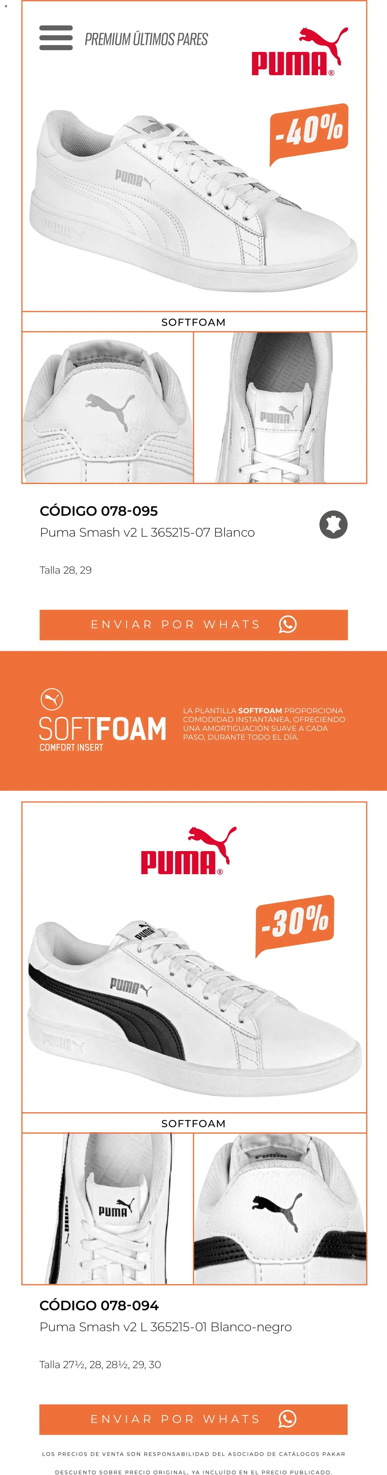 Nuevas ofertas de SC Pakar válidas en toda la República Mexicana desde el 13.03.2026. ¡Encuentra las mejores ofertas en SC Pakar catálogo Últimos pares premium ! | Página: 71