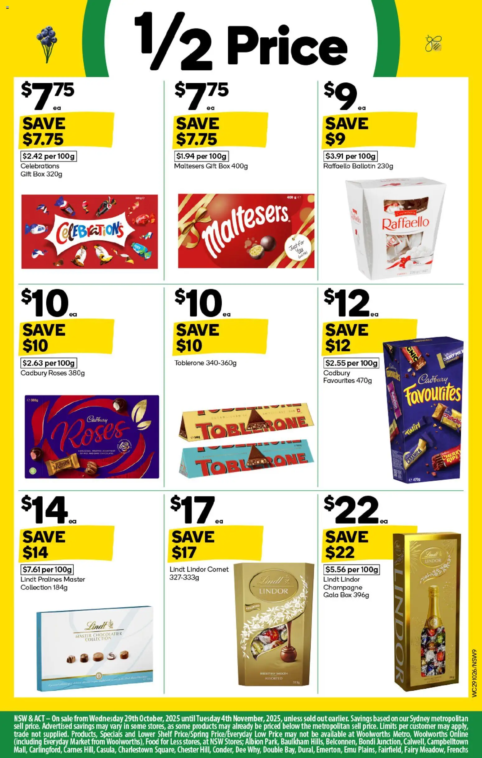 Woolworths catalogue - valid from 29.10.2025 | Page: 9 | Products: Shelf, Box, Dairy