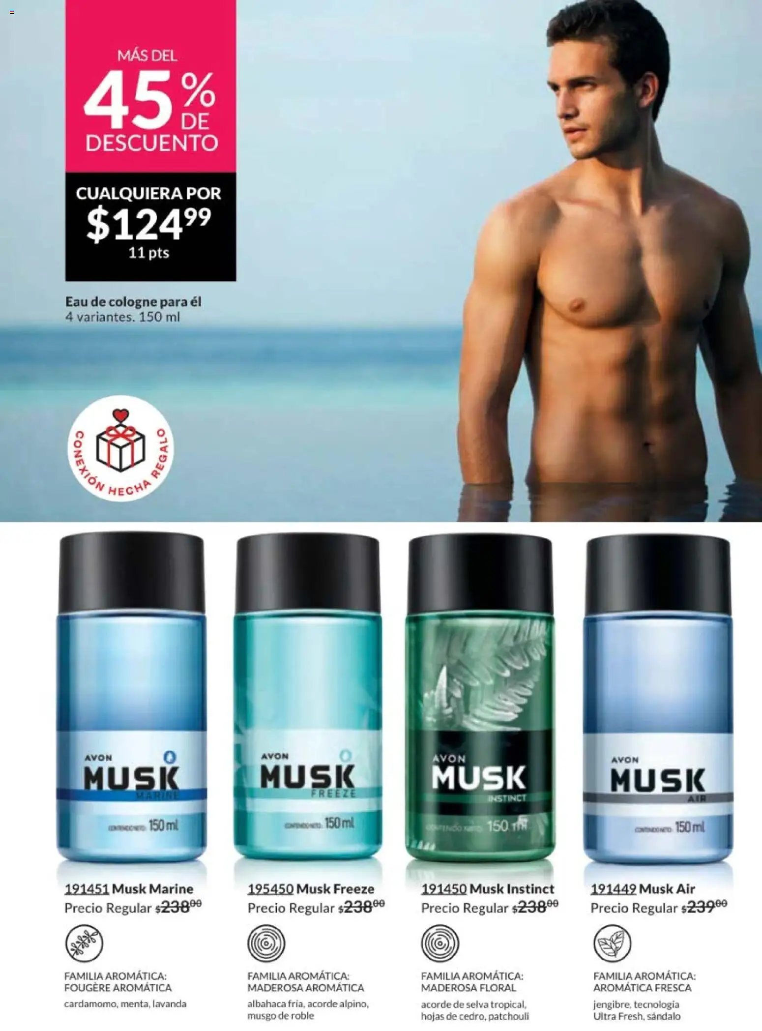 Nuevas ofertas de AVON válidas en toda la República Mexicana desde el 10.01.2026. ¡Encuentra las mejores ofertas en AVON campaña 2 2026! | Página: 44