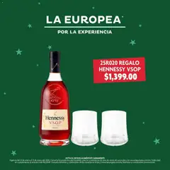 Vista previa de La Europea catálogo Botellas pensadas para regalar grandes momentos, nuevo folleto de la tienda, válido en México a partir del 01.01.2026