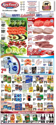 Preview of Key Food weekly ads valid from 10.10.2025