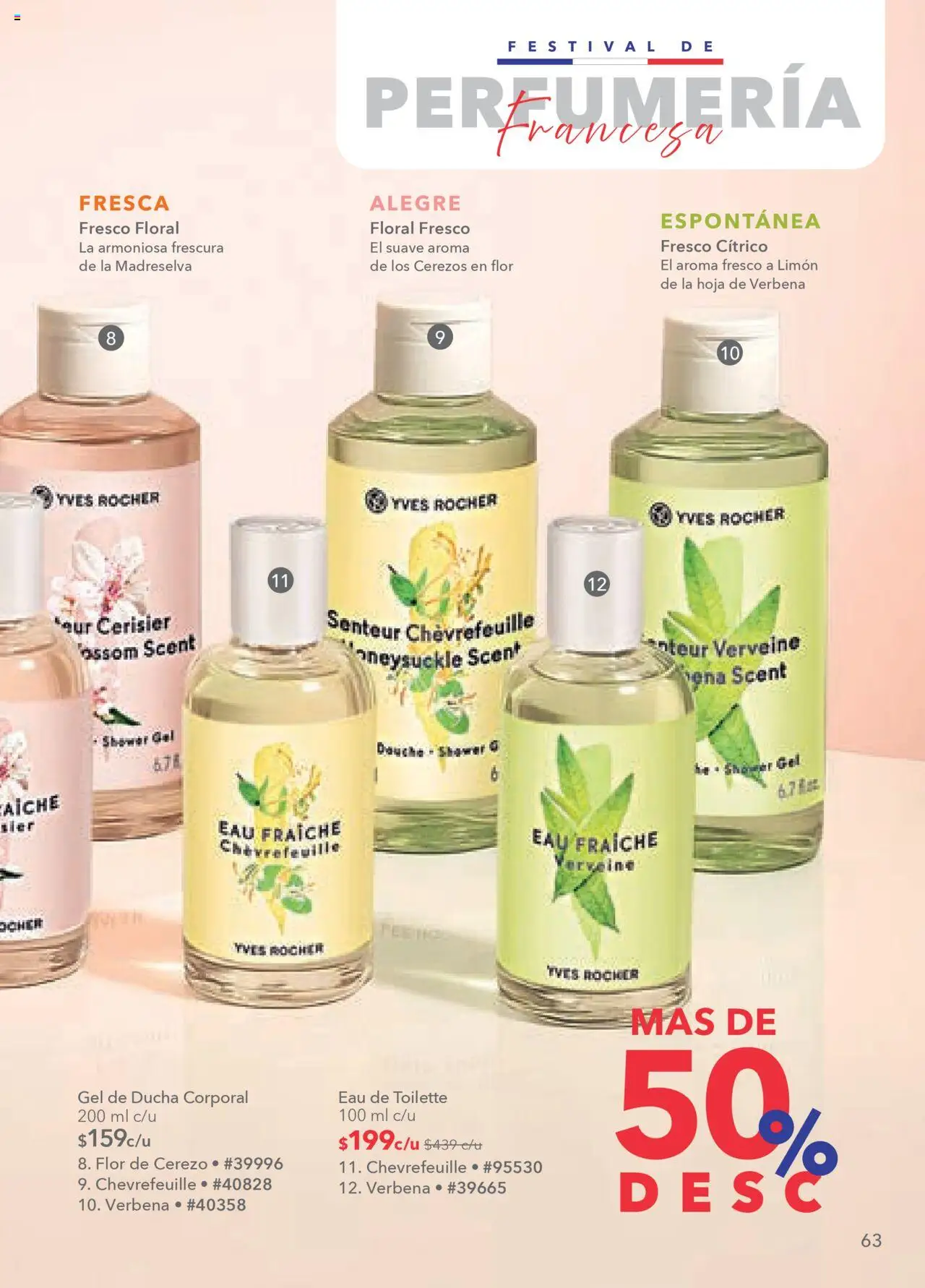 Nuevas ofertas de Yves Rocher válidas en toda la República Mexicana desde el 18.09.2025. ¡Encuentra las mejores ofertas en Yves Rocher - Campaña 13 2025! | Página: 65 | Productos: Limón, Eau de toilette, Gel de ducha