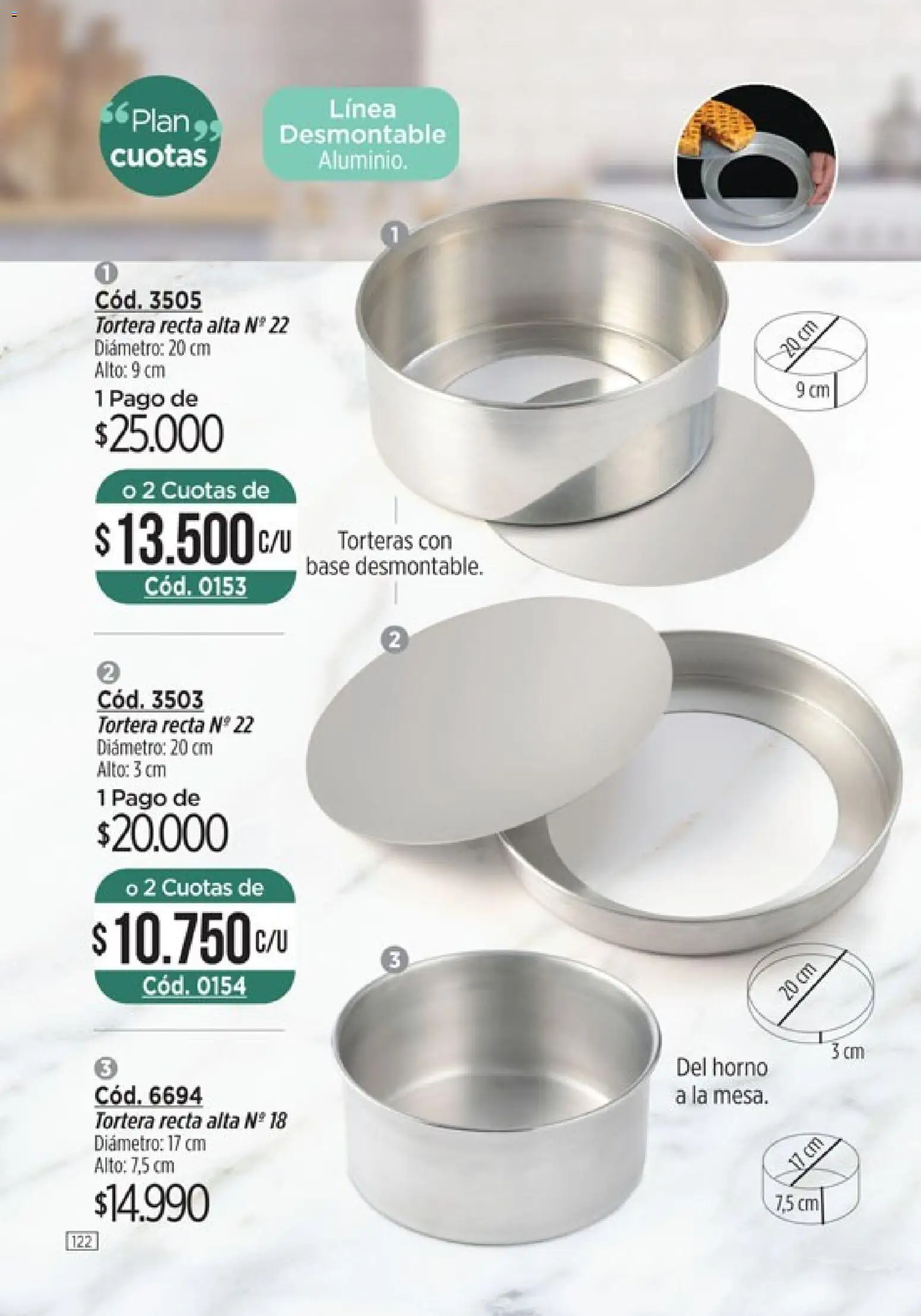 Catálogo Amodil Campaña 1/2026 │ válido desde el 01.01.2026 | Página: 122 | Productos: Horno