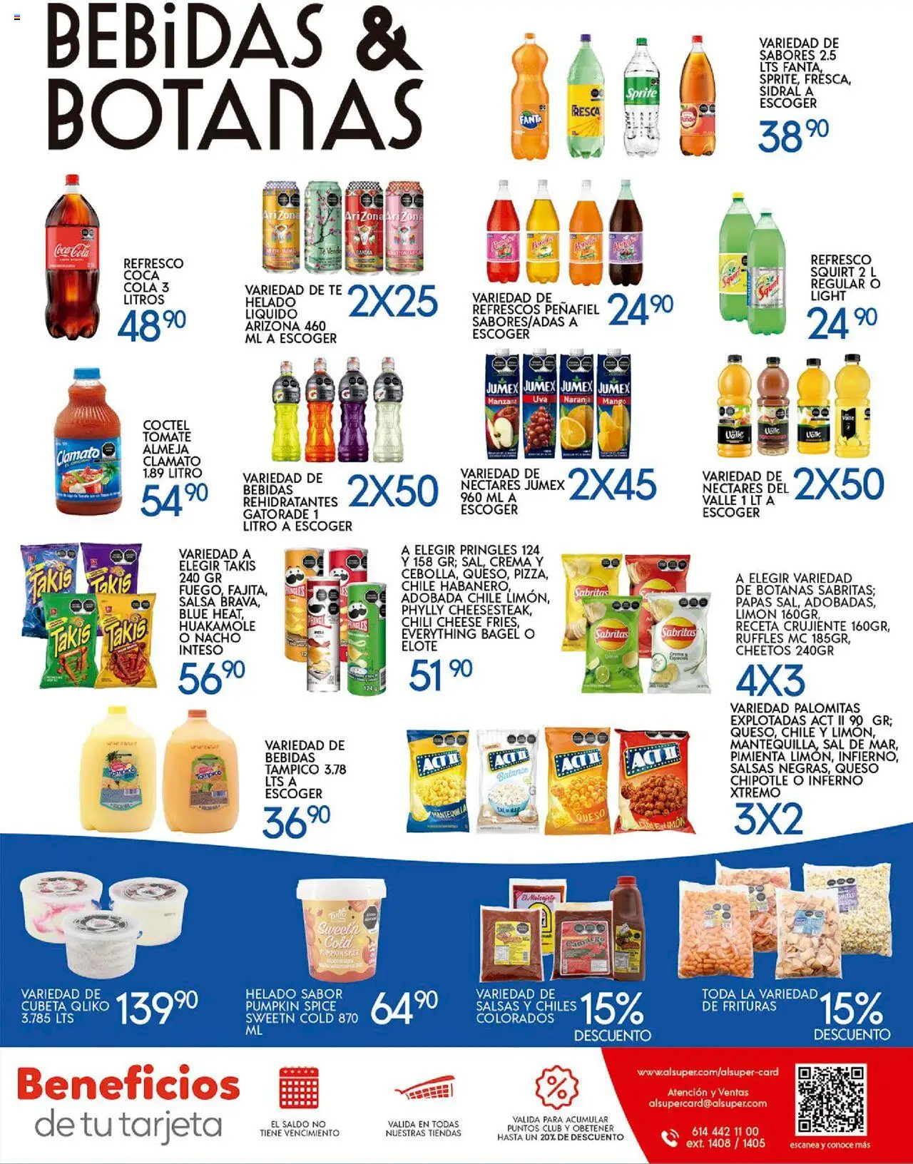 Nuevas ofertas de Alsuper válidas en toda la República Mexicana desde el 17.10.2025. ¡Encuentra las mejores ofertas en Alsuper folleto Chihuahua Capital! | Página: 7 | Productos: Sal, Manzana, Limón, Mantequilla