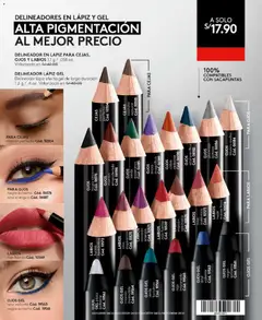 Vista previa de folleto Ésika catálogo - Campaña 7 de la Ésika válido desde 04.04.2026 | Página: 172 | Productos: Delineador, Vino, Sacapuntas