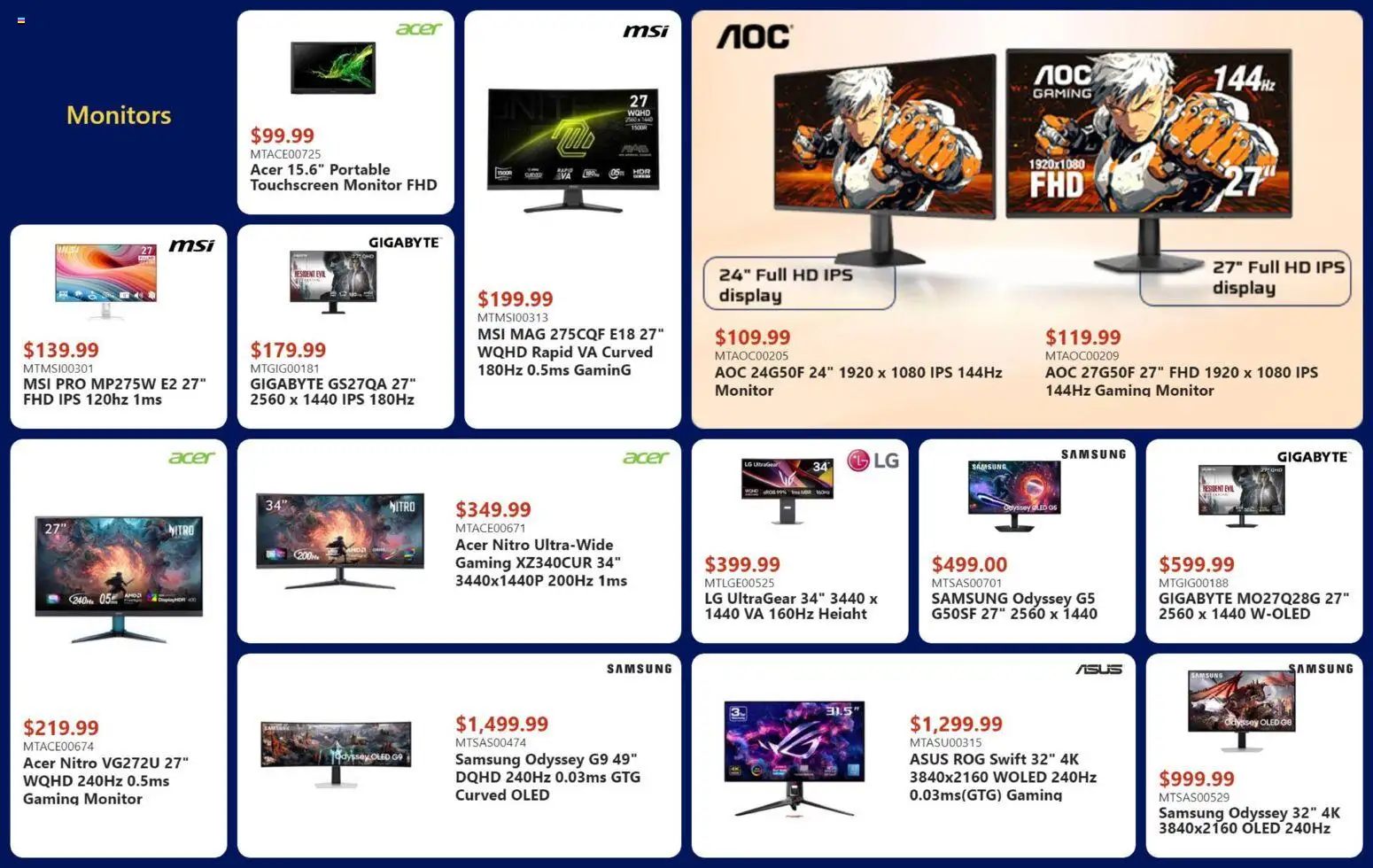 Canada Computers flyer valid from 10.04.2026 | Page: 4 | Products: Monitor