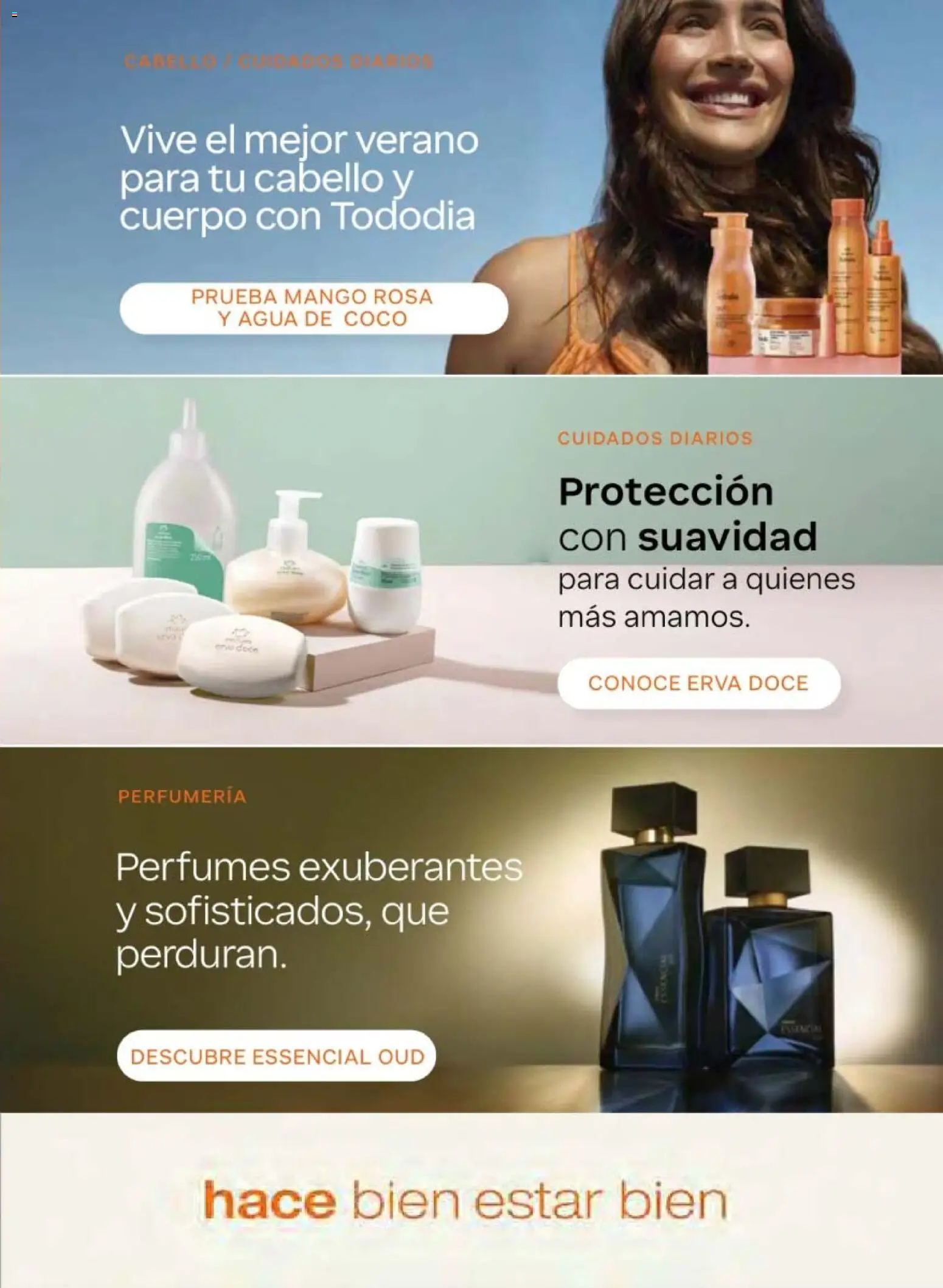 Nuevas ofertas de Natura válidas en toda la República Mexicana desde el 24.04.2026. ¡Encuentra las mejores ofertas en Natura campaña 7 2026! | Página: 3 | Productos: Agua, Mango