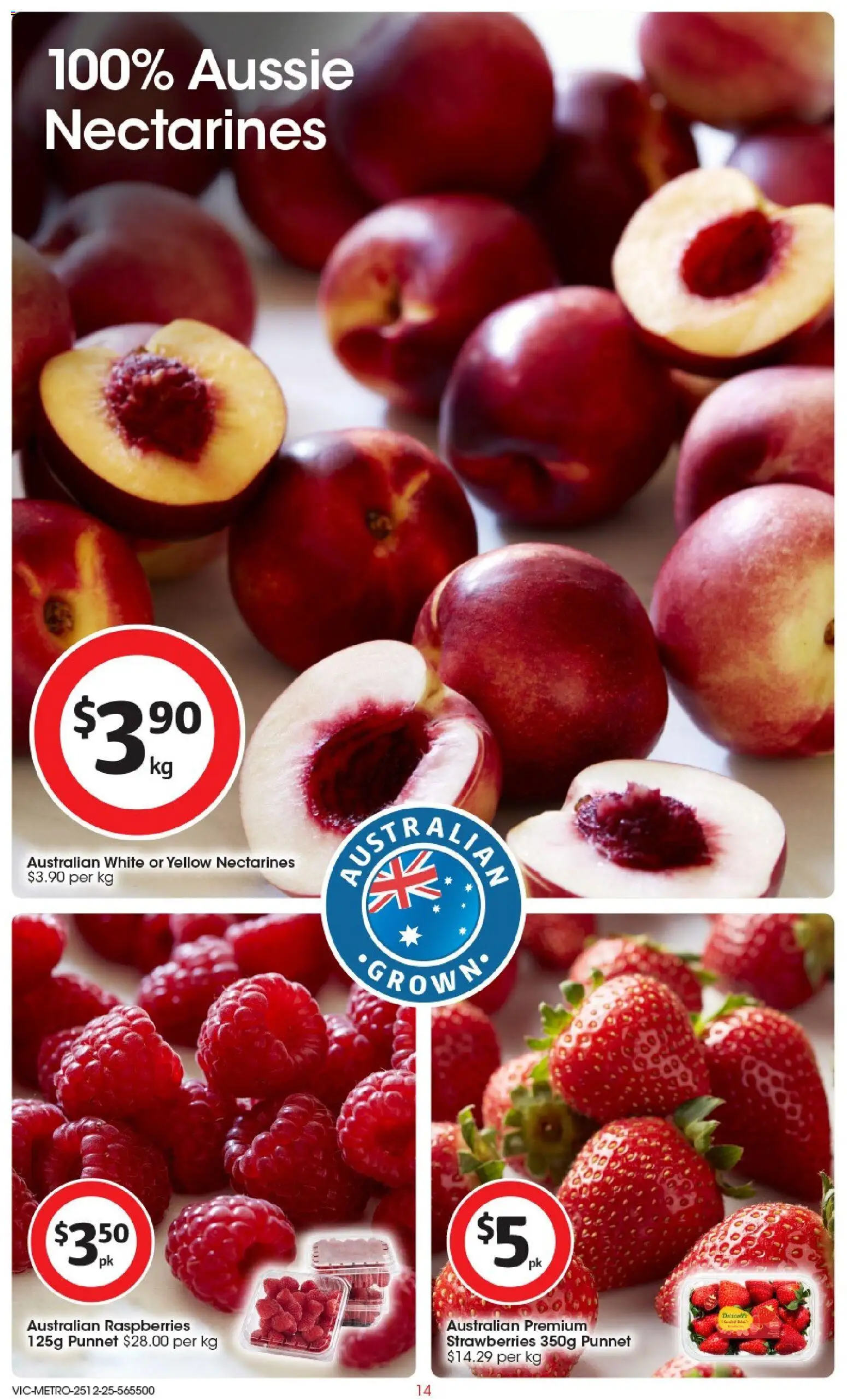 Coles catalogue - valid from 25.12.2025 | Page: 15 | Products: Strawberries