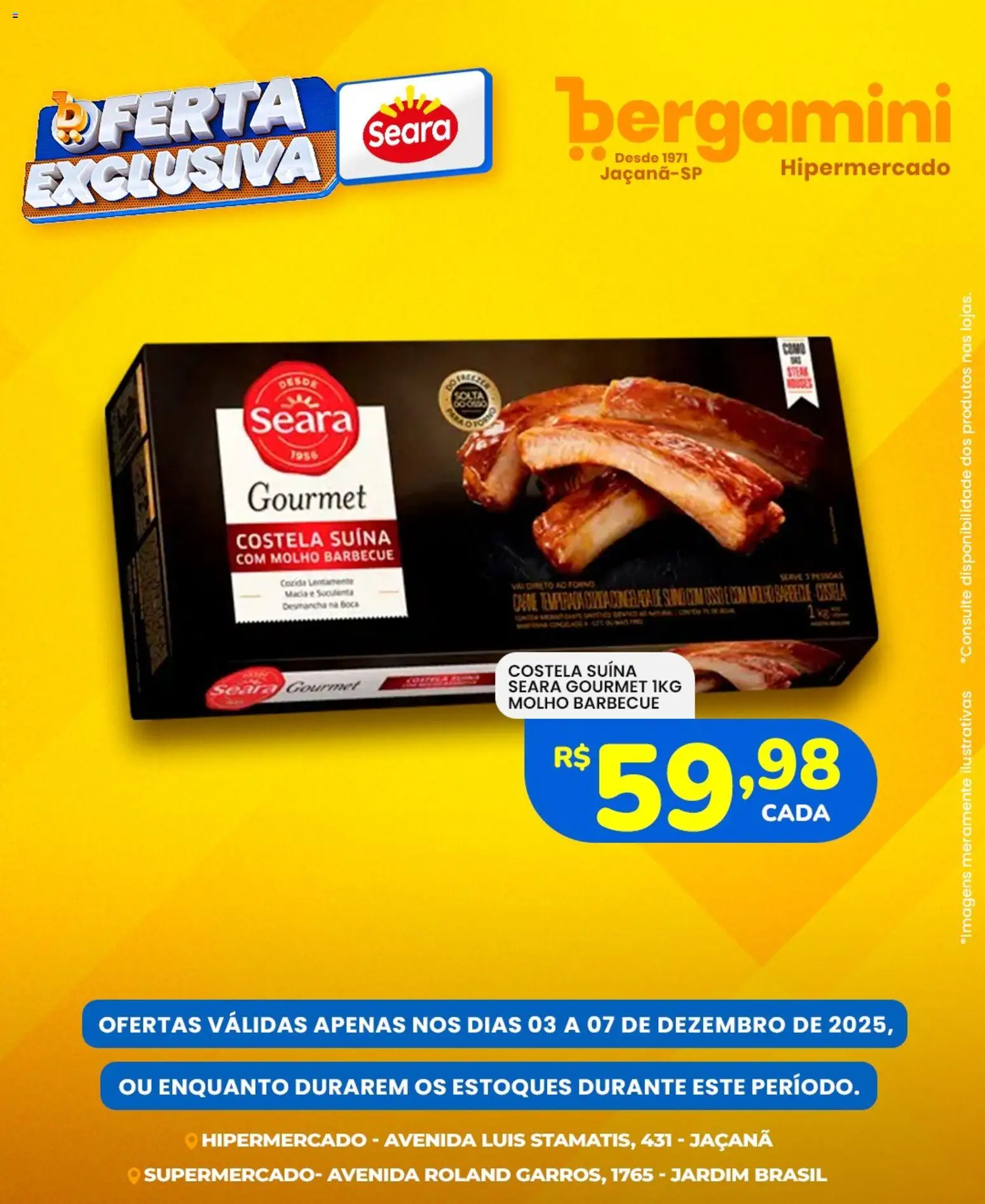Supermercado Bergamini Folheto - válido de 03.12.2025 | Página: 4 | Produtos: Forno