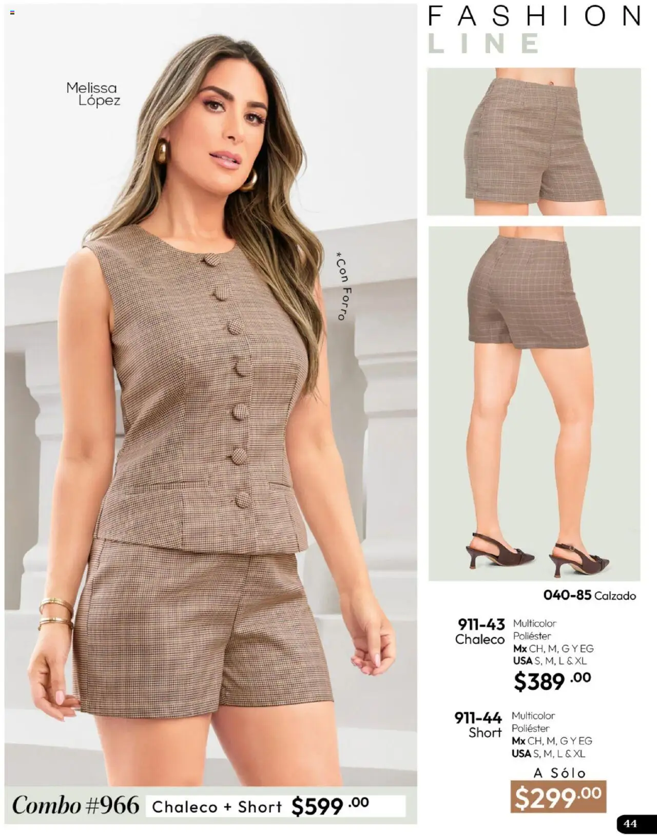 Nuevas ofertas de Cklass válidas en toda la República Mexicana desde el 16.09.2025. ¡Encuentra las mejores ofertas en Cklass - Catálogo Invierno! | Página: 45 | Productos: Chaleco, Short