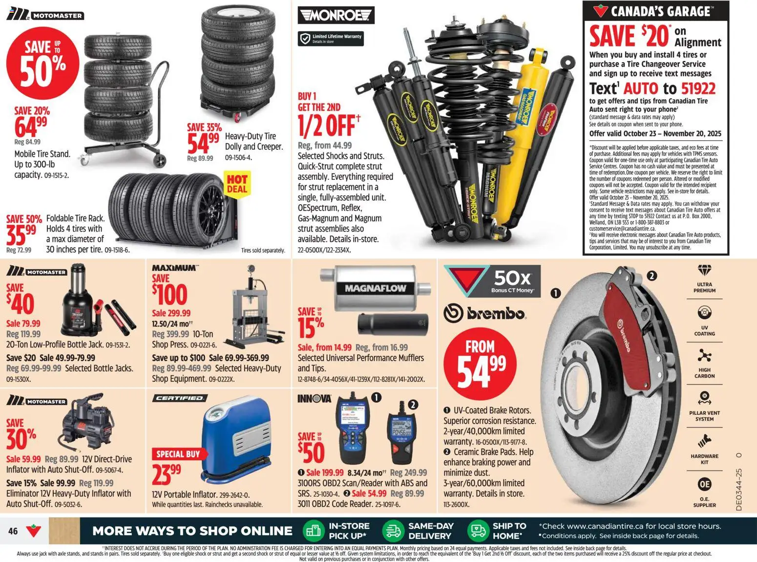 Canadian Tire flyer valid from 23.10.2025 | Page: 46 | Products: Box