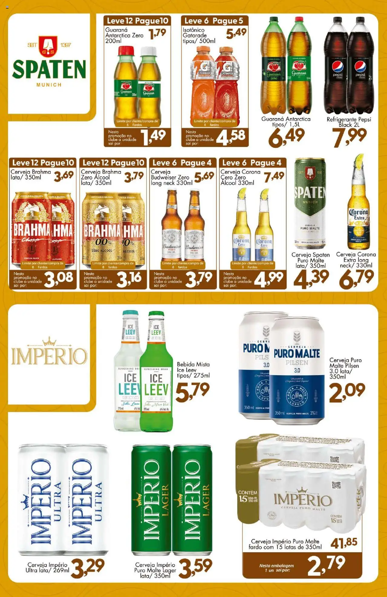Confiança Folheto - válido de 14.10.2025 | Página: 8 | Produtos: Ice Leev, Bebida, Refrigerante, Isotônico